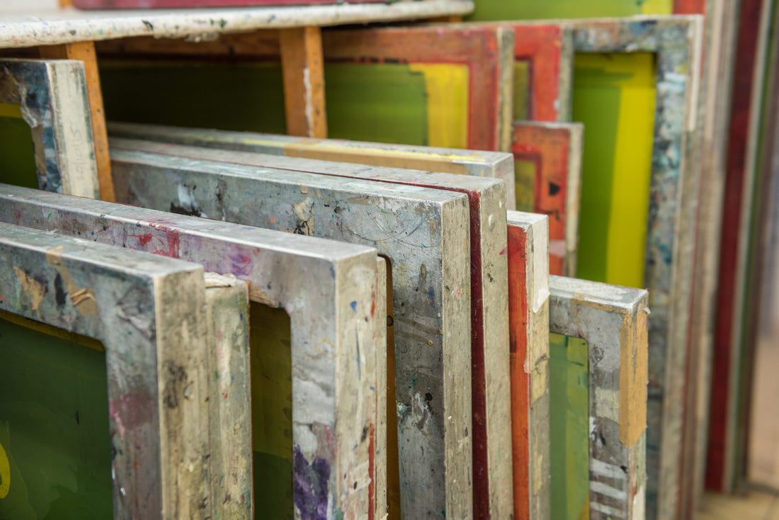 How to Clean Screen Printing Screens Step by Step