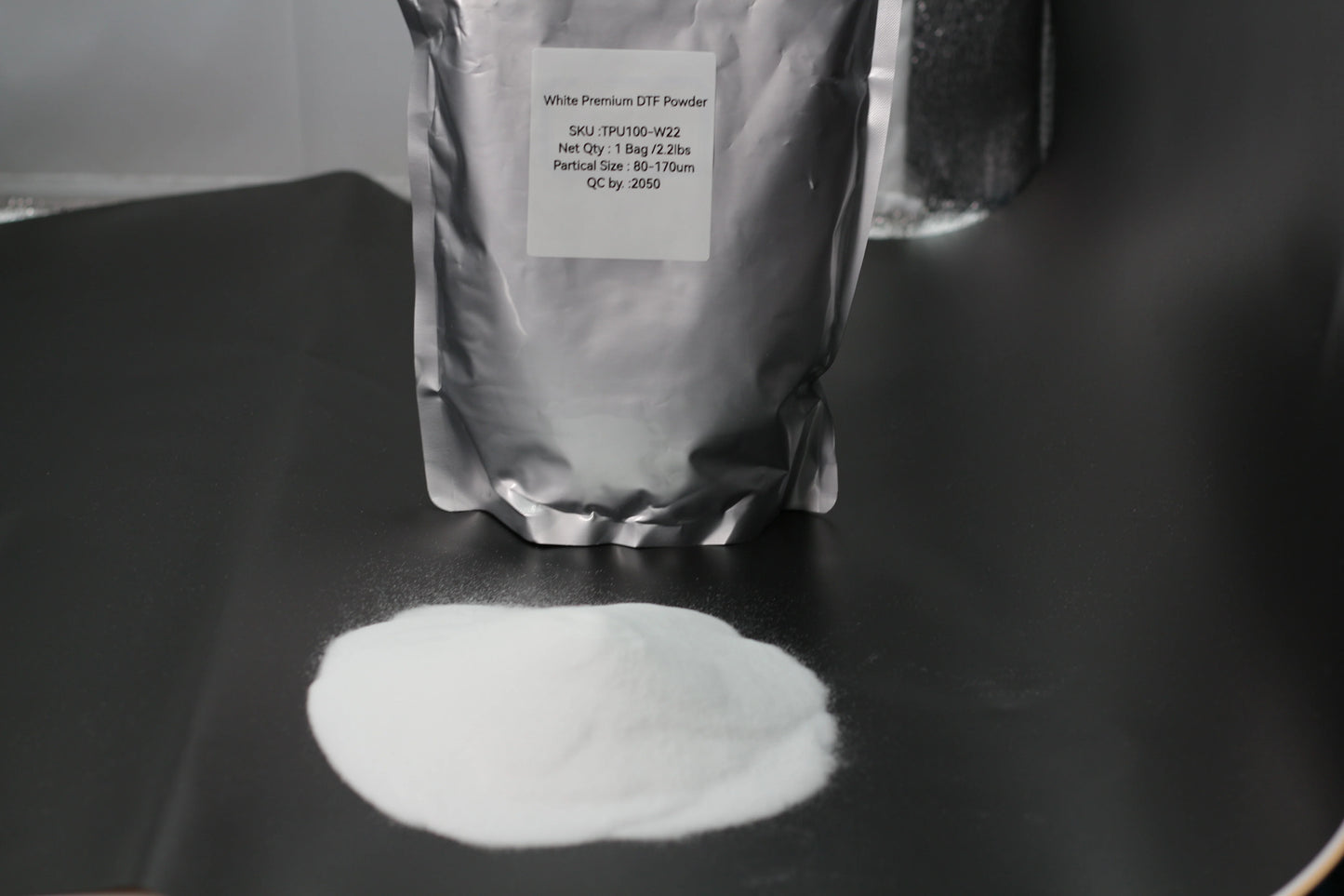 White DTF Powder – TPU Hot Melt Adhesive Powder 55 lbs