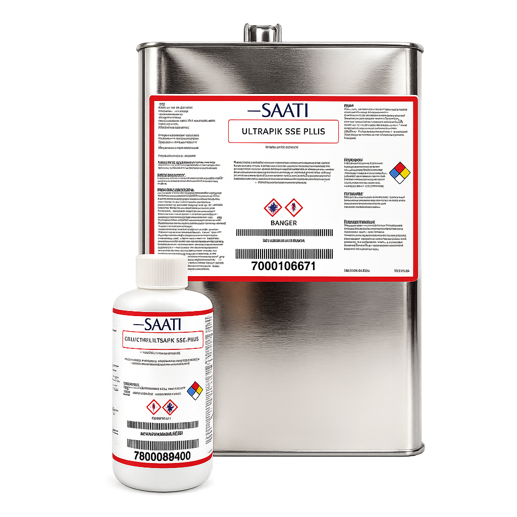 Screen Printing Adhesive Saati Ultrafix SB3 Plus with Catalyst