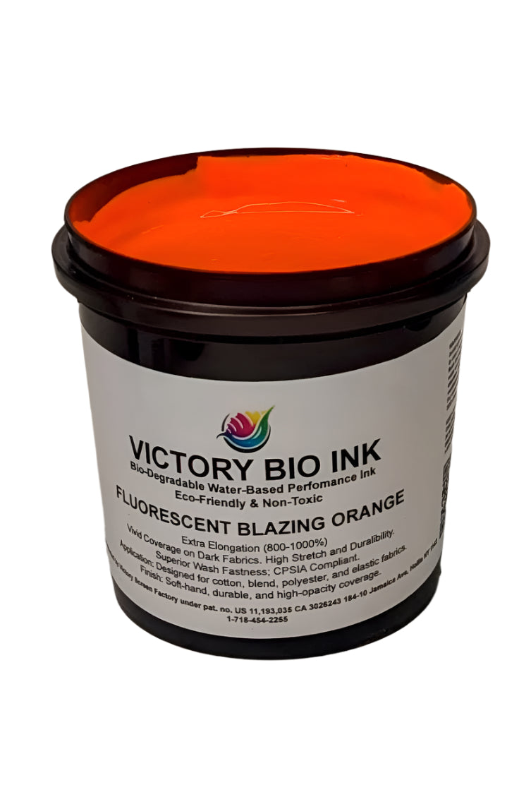 Victory Bio Water Based Fluorescent Ink - Blazing Orange