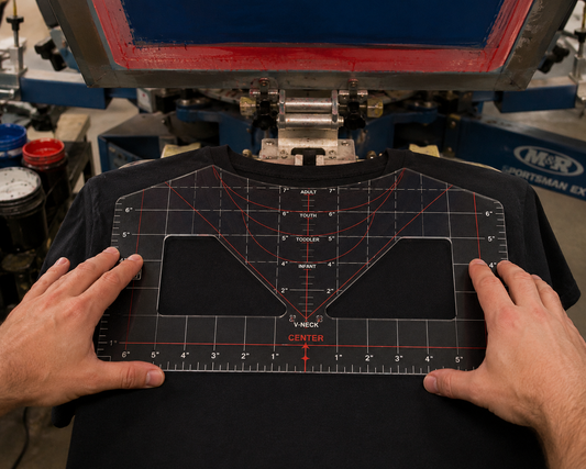 T-shirt Alignment Ruler Guide