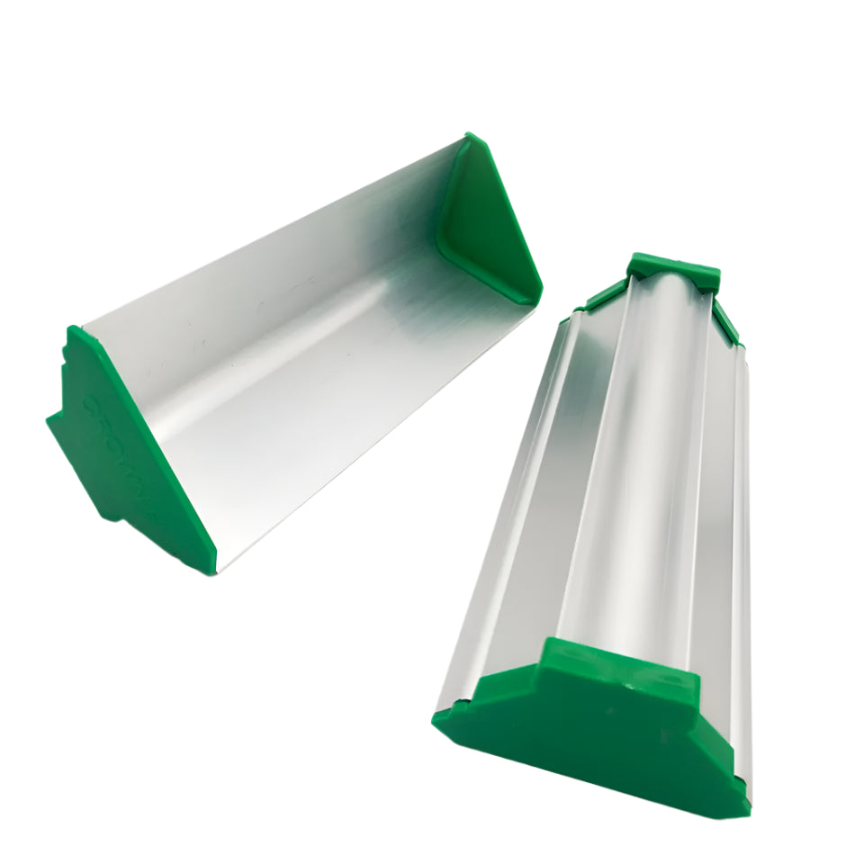 QOMOLANGMA 16-Inch Aluminum Emulsion Scoop Coater – Dual Edge For Silk Screen Printing
