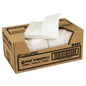 Chicopee Durawipe Shop Towels, 13 x 15, Z Fold, White, 100/Carton