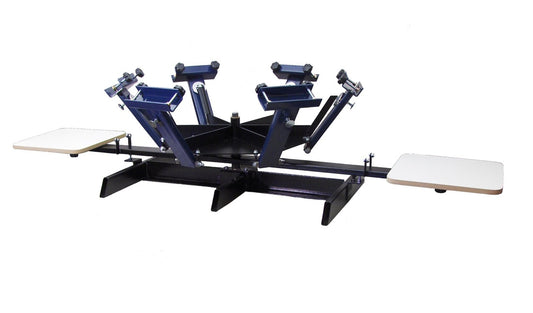 Logos Screen Printing Press 6 Colors 2 Station