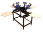 Logos Screen Printing Press 6 Color 4 Station With Stand