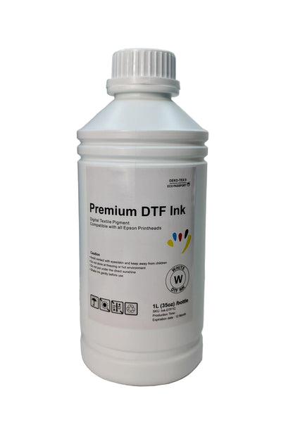 Premium DTF Ink — Textile Pigment Ink 1L/Bottle
