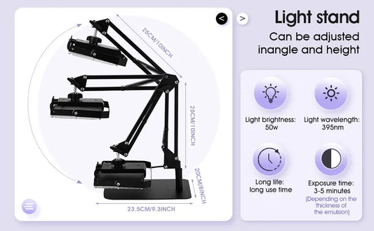 50W LED UV Exposure Unit