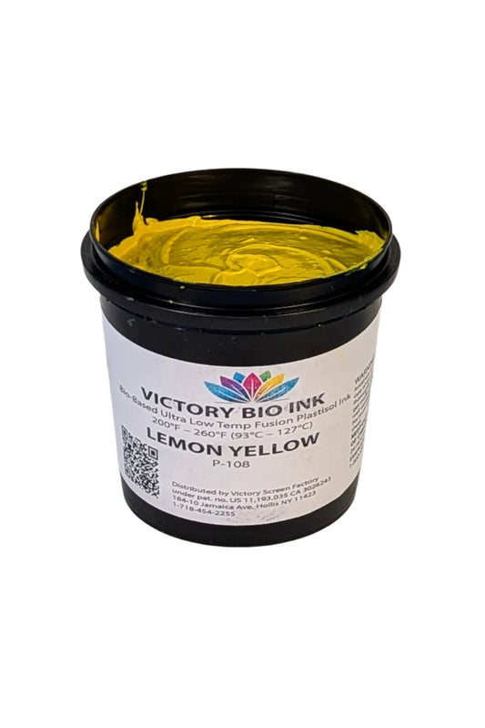 Lemon Yellow Victory Bio Ink Plastisol
