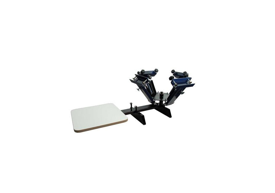 Logos Screen Printing Press 4 Color 1 Station
