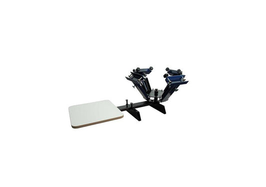 Logos Screen Printing Press 4 Color 1 Station