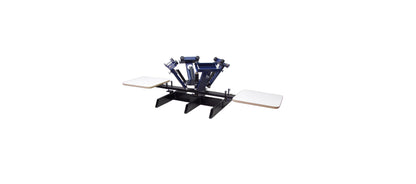 Logos Screen Printing Press 4 Colors 2 Station