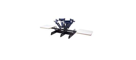 Logos Screen Printing Press 4 Colors 2 Station