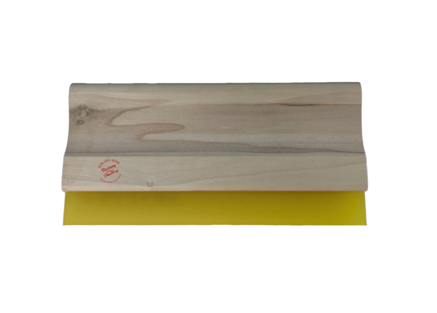 Victory Factory Wooden Squeegees MEDIUM 70 durometer yellow