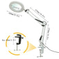 72LED 8X/10X NEW Illuminated Magnifier USB 3 Colors LED Magnifying Glass for Soldering Iron Repair/Table Lamp/Skincare Beauty