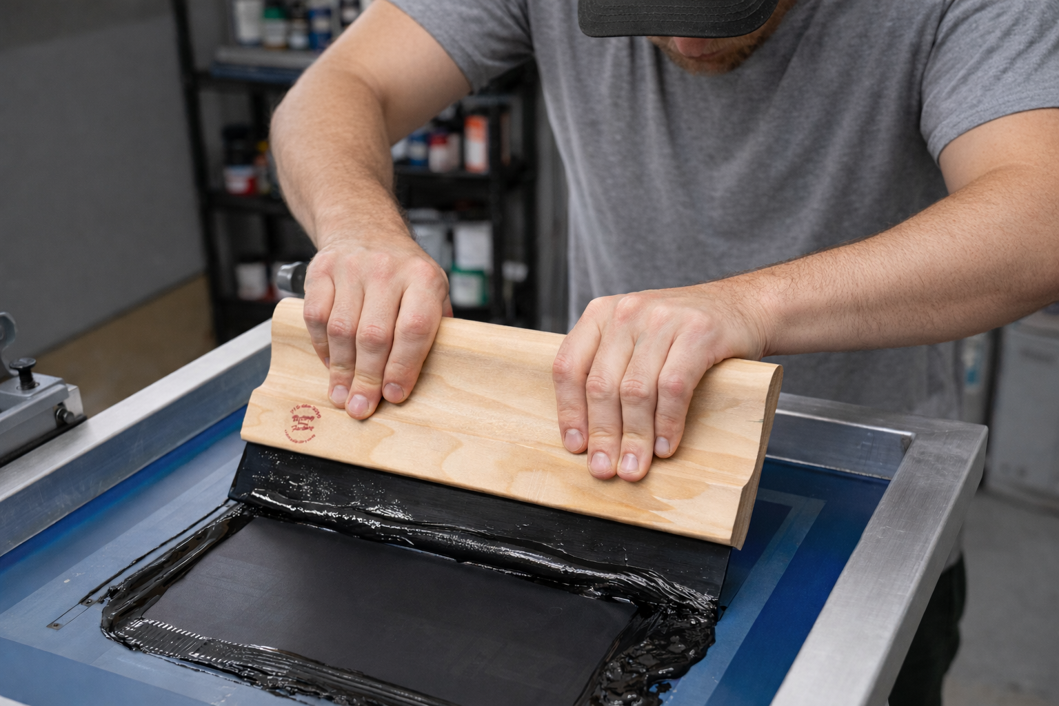 Using Squeegee Squeegees – Victory Screen Factory