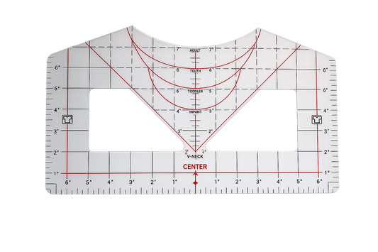 T-shirt Alignment Ruler Guide