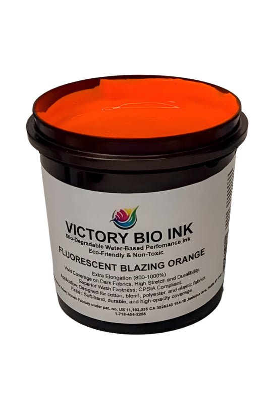 Victory Bio Water Based Fluorescent Ink - Blazing Orange