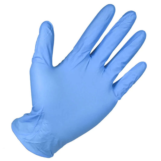 NITRILE Royal Blue Disposable Gloves