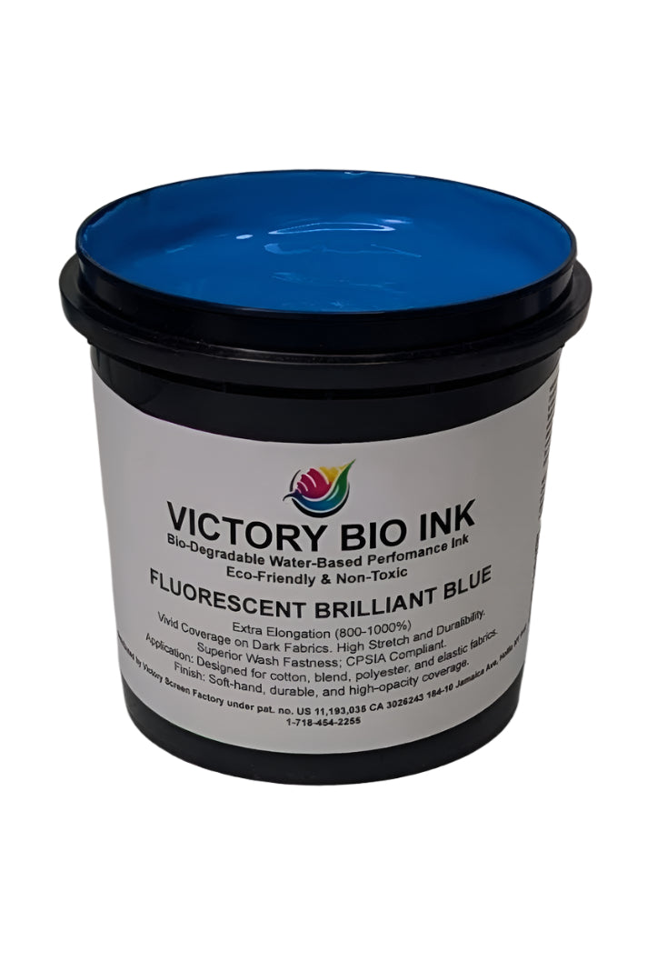 Victory Bio Water Based Fluorescent Ink - Brilliant Blue