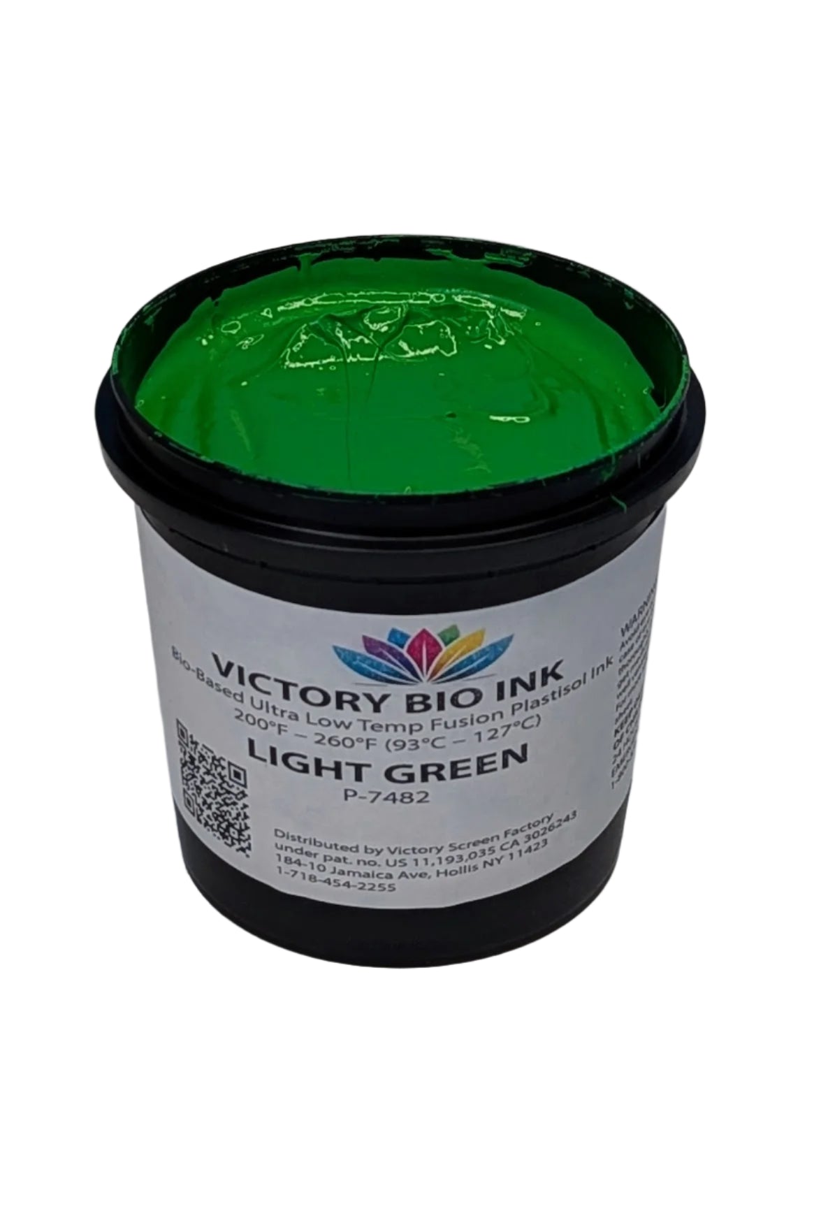 Light Green Victory Bio Ink Plastisol