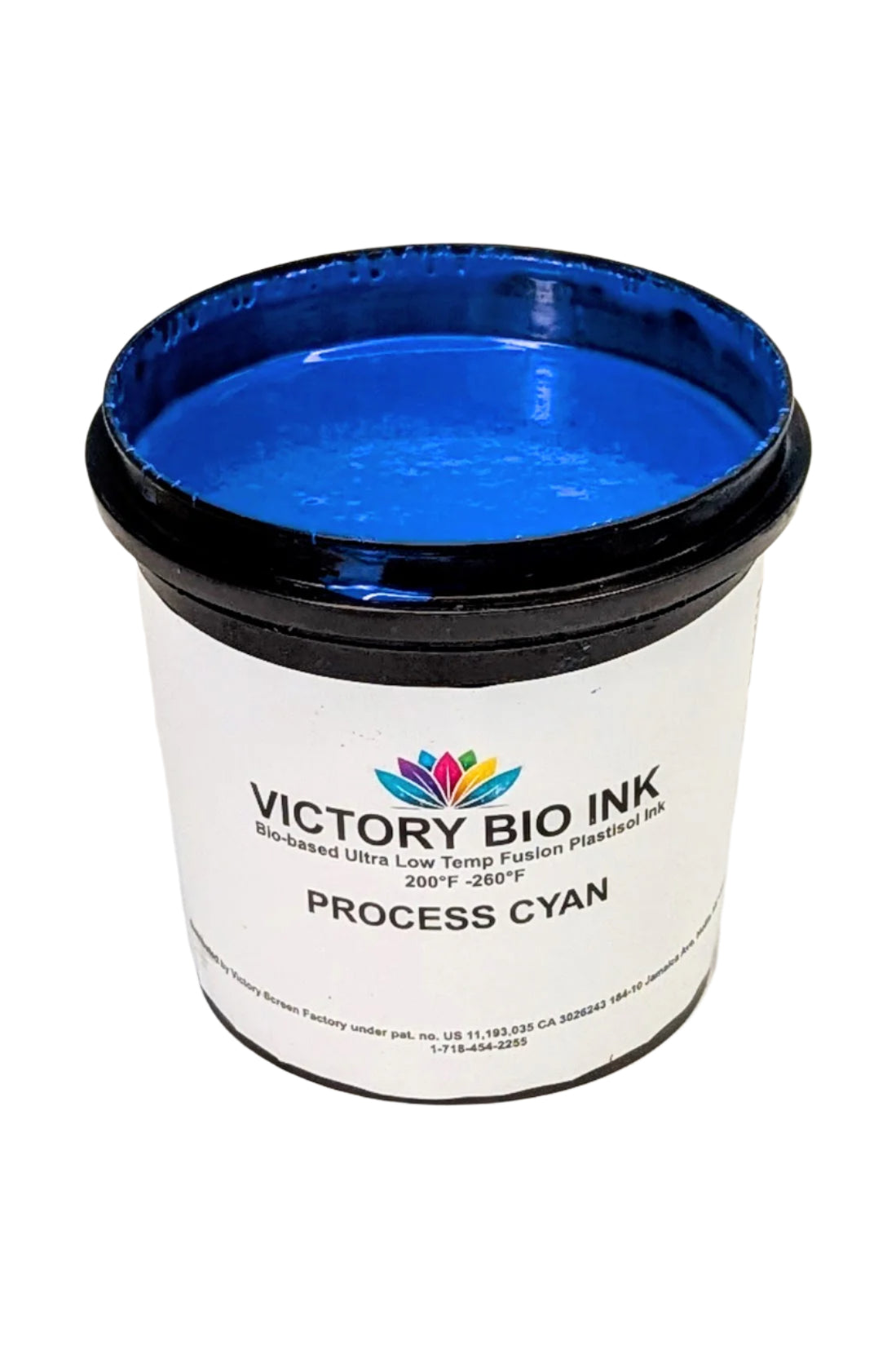 Victory Bio Process Cyan Plastisol Ink – Process Blue CMYK Screen Printing Ink