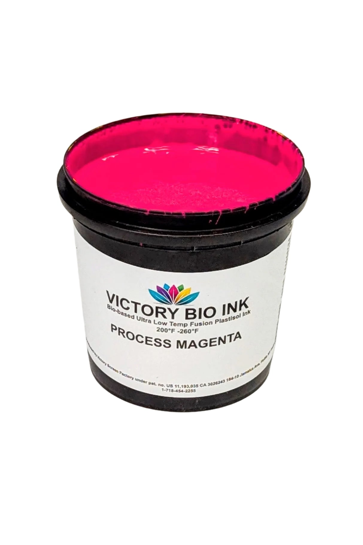 Victory Bio Process Magenta Plastisol Ink – Process Red CMYK Screen Printing Ink