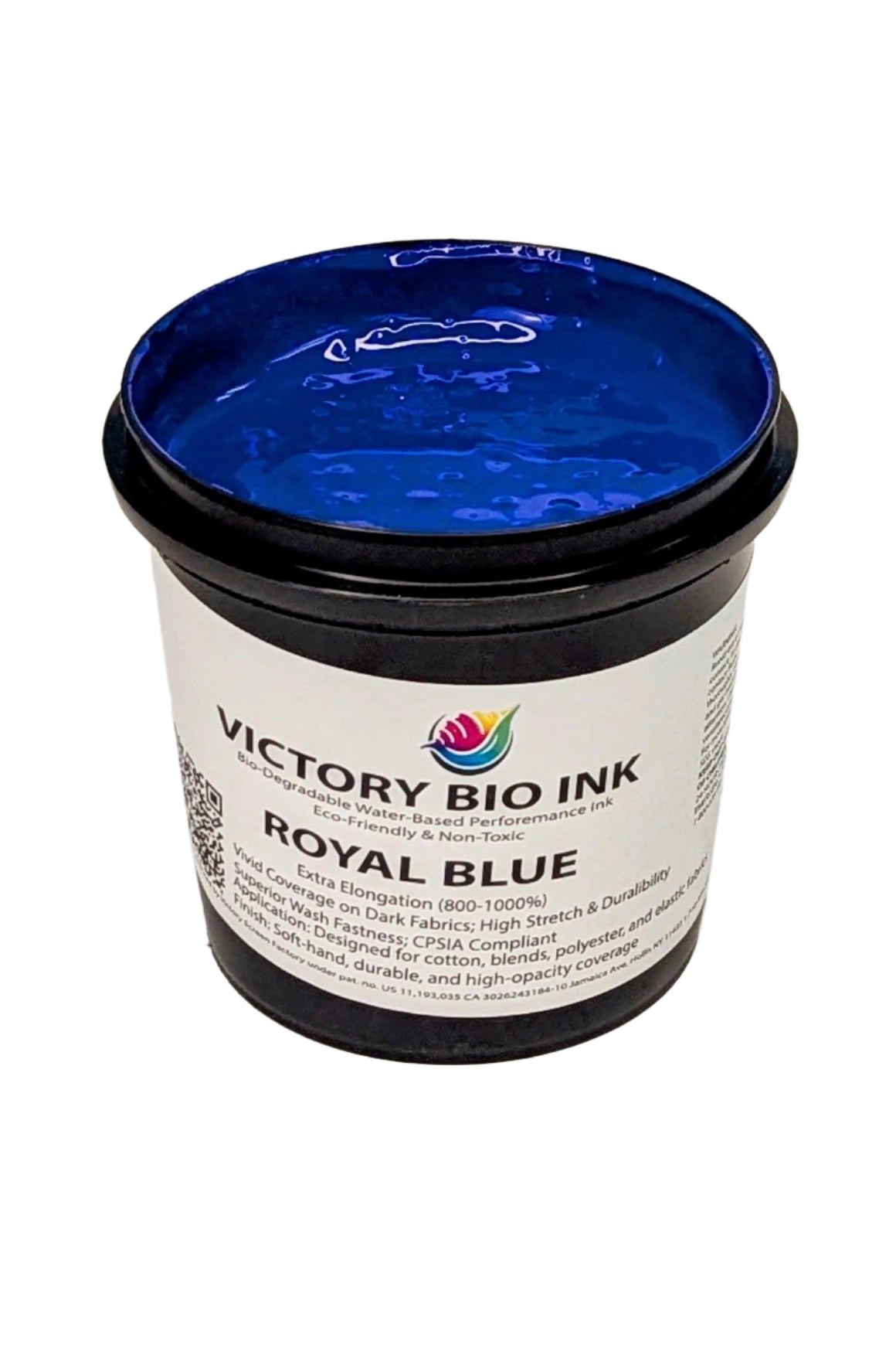 Blue Victory Color Code Royal Blue Victory Bio Ink Water Base – Victory Screen Factory