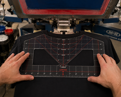 T-shirt Alignment Ruler Guide