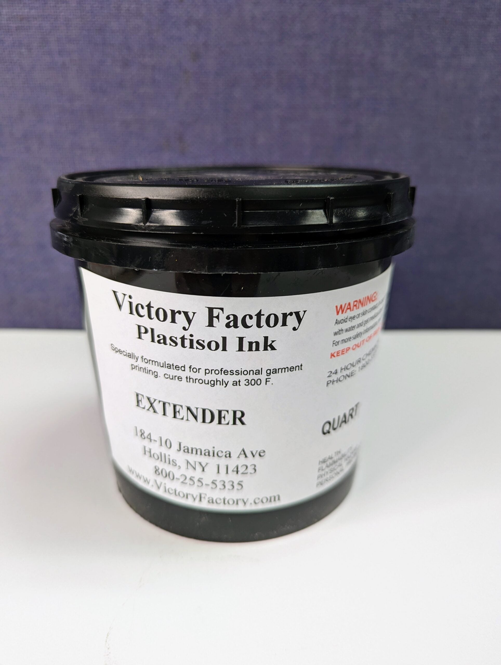 Victory Factory Plastisol Ink Extender – Victory Screen Factory