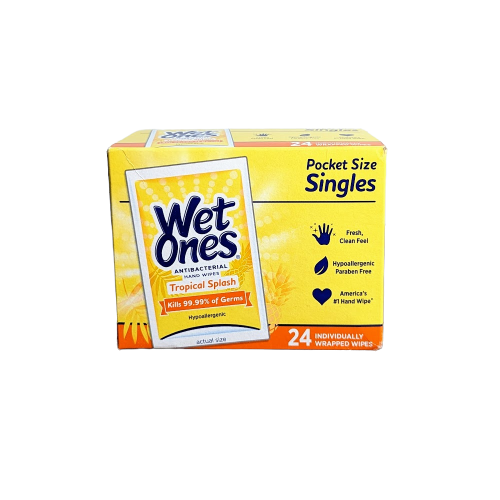 Wet Ones Antibacterial Hand Wipes 24 – Victory Screen Factory