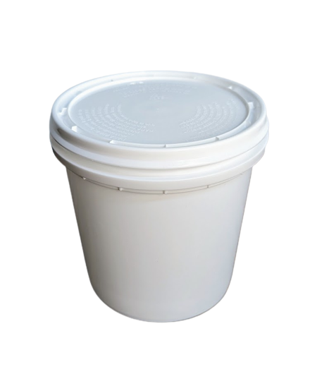 Quart White HDPE Plastic Pry-off Container – Victory Screen Factory