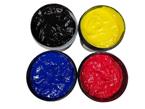 4 Color Process Plastisol Ink Complete Set – Victory Screen Factory